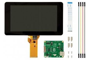 Raspberry Pi 7 inch Touch Screen Display with 10 Finger Capacitive Touch, RASPBERRYPI-DISPLAY