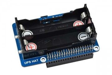 HATs WAVESHARE Uninterruptible Power Supply UPS HAT For Raspberry Pi, Stable 5V Power Output, Waveshare 18306