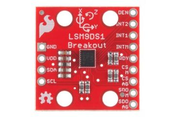 breakout boards  SPARKFUN SparkFun 9 Degrees of Freedom IMU Breakout - LSM9DS1, spark fun 13284