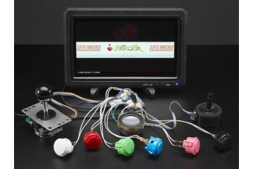 HATs ADAFRUIT Adafruit Arcade Bonnet for Raspberry Pi with JST Connectors - Mini Kit, Adafruit, 3422