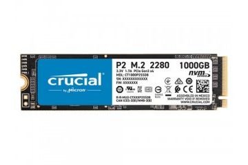 diski SSD CRUCIAL SSD 1TB M.2 80mm PCI-e 3.0 x4 NVMe, 3D QLC, CRUCIAL P2