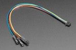 Nekategorizirano ADAFRUIT STEMMA QT / Qwiic JST SH 4-pin Cable with Premium Female Sockets - 150mm Long, Adafruit 4397