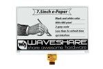e-paper WAVESHARE 800×480, 7.5inch E-Ink raw display, Waveshare 13187