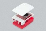 ohišja RASPBERRY PI Raspberry Pi 5 Case, White/Red, Raspberry pi SC1159