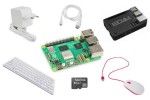 kits RASPBERRY PI Raspberry Pi 5, 8GB, Full Desktop Kit with PASSIVE COOLING ALUMINUM CNC BOX, KIT62