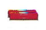 RAM pomnilniki CRUCIAL RAM DDR4 32GB Kit (2x16) PC4-25600 3200MT/s CL16 1.35V Crucial BX Red RGB