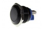 buttons and switches SEED STUDIO 16mm Anti-vandal Metal Push Button - Carbon Black, Seed TEM12123B